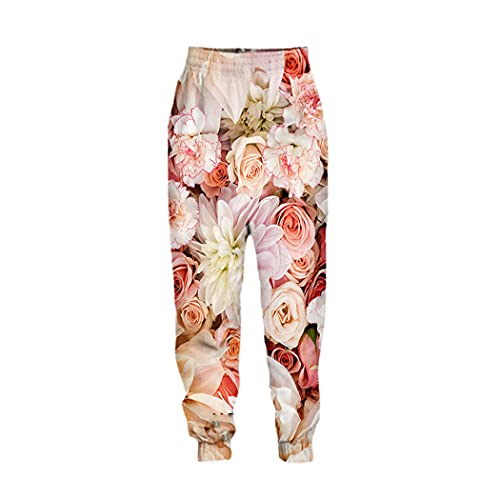 Pantalon de sport floral 3D pour exprimer votre originalité en toute liberté