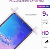 LeYi für Samsung Galaxy S10 Lite/A91 Hülle mit Panzerglas Schutzfolie(2 Stück),360 Grad Ring Halter Handy Hüllen Cover Bumper Schutzhülle für Case Samsung Galaxy A91 Handyhülle Schwarz – Ansicht 7