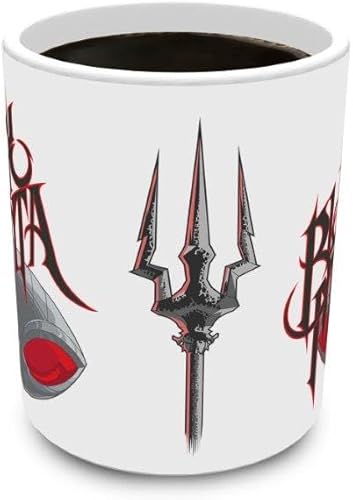 Miniatura 8 de Trend Setters DC Comics  Aquman and the Lost Kingdom  Aquaman  Una taza de café de cerámica de 11 onzas  Producto oficial  Perfecto para regalar o