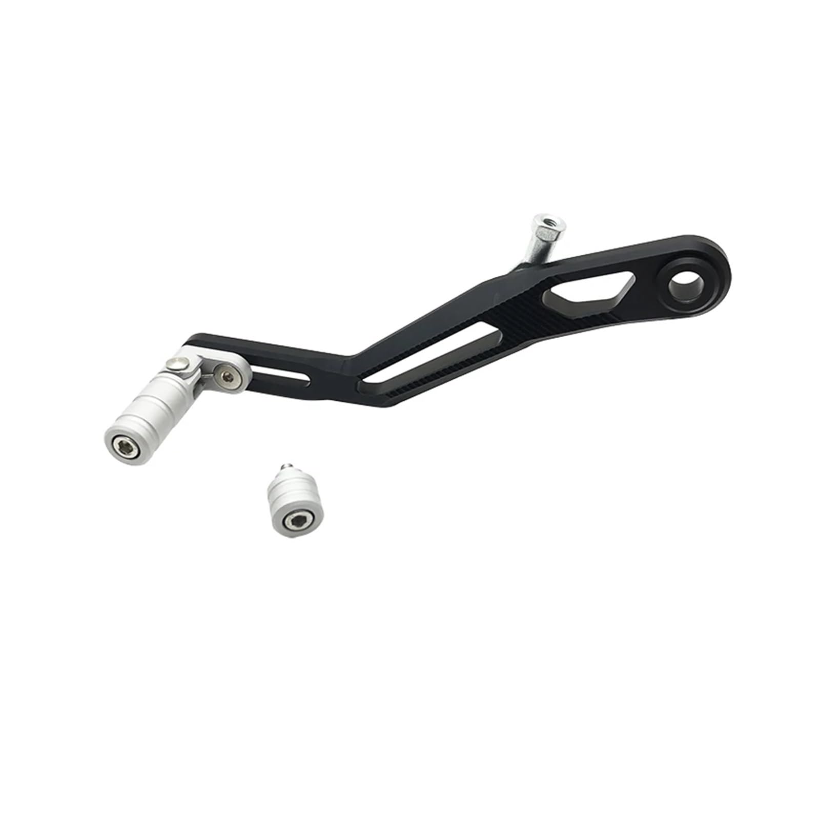 Hewpngs Silver For Tiger 800 Xc 800Xc 800Xr Xrx Xrt Xca 20172021 Motorcycle Adju·stable Aluminum Folding Gear Shifter Shift Pedal Lever Shifts Levers