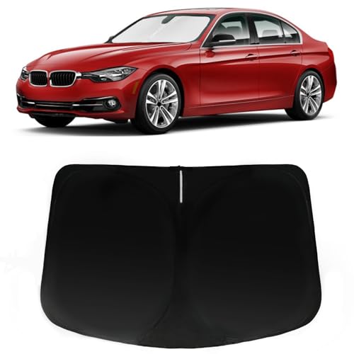 PAIMOHO Windshield Sun Shade for 2013-2018 BMW 3 Series 320i 325i 328i 330i 335i F30 F31, Car Front...