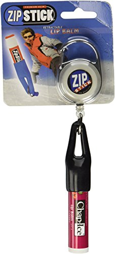Clip-On Retractable ZIP Stick - Black (Extends 32 Inches) Fits all Standard Stick-Type Lip Balms and Lip Gloss