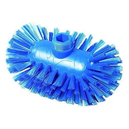 Maya Professional Tools 15026-2 Tankbürste FBK/Lebensmittelhygiene mit harten Borsten, 200 mm x 120 mm, Blau