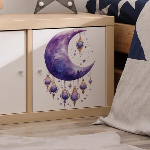 Vinilo Decorativo Star Moon Dream Purple 20x30 cm miniatura 4