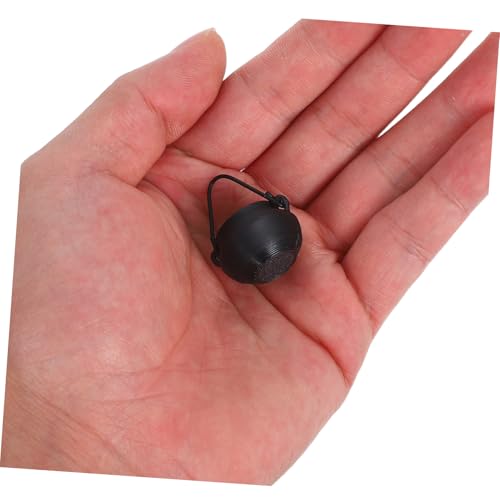 Calderos Pequeños de Plástico Negros Resistentes y Ligeros para Miniaturas 4