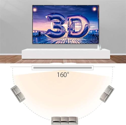 Pantalla de proyección para proyector 100/120 pulgadas 16:9 miniatura 3