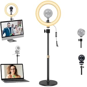 Ayizon Kiyo Pro Ringlicht Webcam Halterung 26cm
