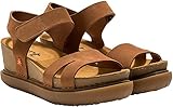 zapatos arturo calle Sandalia de cuña de cuero Art KEA Sandalias con Cuña, Mujer, Marrón (Cuero), 38 EU