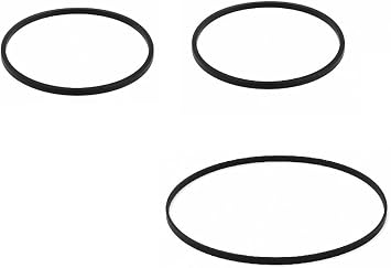 CD and Cassette Tape Deck Belt Kit All Unit Belts 3X Belts Compatible with Sony Micro Hi-Fi Component System