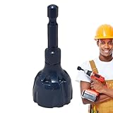 Debrimming External Chamfer Tool, Metall -Debring -Tool - Ergonomisch präziser multifunktionaler Deburr | Reparatur von Bolzengewinden, Werkzeug zur Entfernung von Grat für Stange, Dübel, Rohr, Schrau