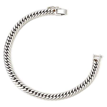 柔らかい 喜平 ブレスレット プラチナ 50g cm 6面ダブル 中留w Pt850 造幣局検定マーク刻印入 Pb0jk612 メンズ レディース 相場 キヘイ アクセサリー 最安値 挑戦 チェーン 喜平ブレスレット 白金 太い 太め ジュエリー 贈り物 お祝い 記念 ギフト 正規激安