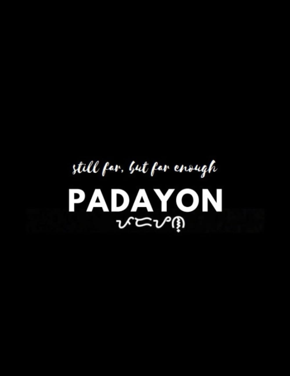 Independently published Padayon Blank Journal