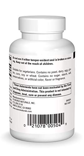 Source Naturals SN0504 Niacinamide B-3, 100 Mg Dietary Supplement - 250 Tablets thumb #2