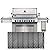 GrillGrate - Grill Grates for Napoleon Prestige Pro 825 RSBI, Prestge Pro 500, and Prestige Pro 500 RSIB Main Grills - 5 17.75" Panels Plus 1 Gap Panel - Napoleon Prestige Grill Accessories