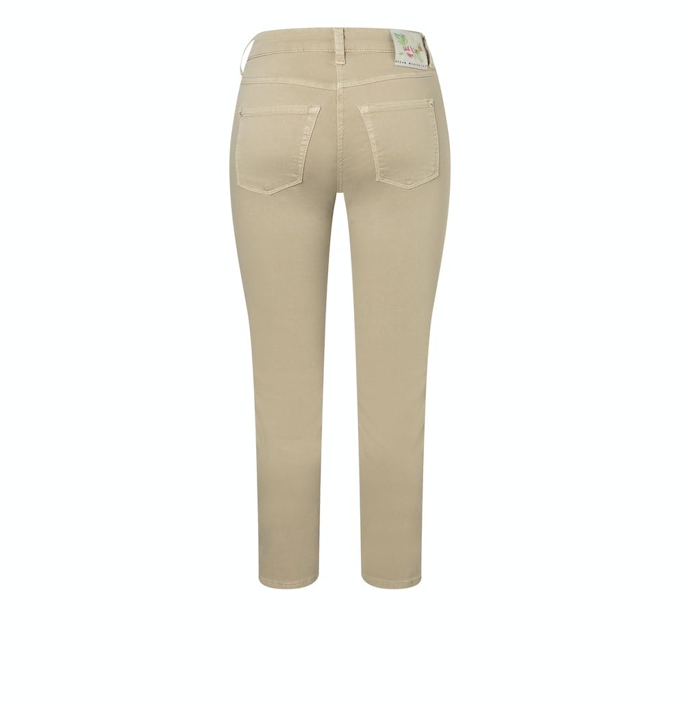 Mac - Damen 5-Pocket Jeans, Dream Summer (5492-90-0351L) | Hochelastischer Light-Denim. Straight Fit. Schmales, gerades Bein. Verkürzte Länge. Schlitz-Detail am Saum. Normale Leibhöhe.