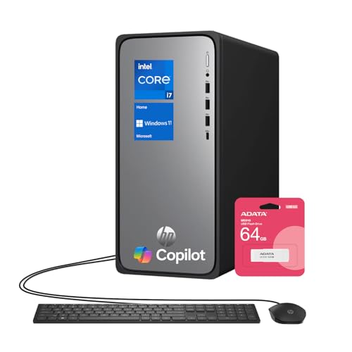 HP Envy Pro TE01 VR-Ready Tower Desktop Intel i7-14700F, NVIDIA GeForce RTX 4060, 32GB RAM 2TB SSD , �L���}�E�X & KB 3-in-1 �J�[�h���[�_�[ E