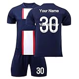 Custom Soccer Jersey for Men, Personalized Name Number Jersey Soccer Shirt and Short for Men-(S-6XL)