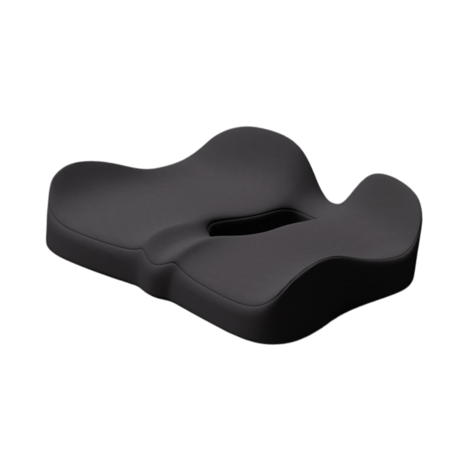 Photo 1 of harayaa Memory Foam Seat Cushion Chair Cushion Memory Foam Pillow Ergonomic Sitting Pad Chair Pad for Car, Black