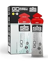 Science in Sport GO Energy Gel + Koffein Gel 6 x 60ml Beerengeschmack, Vegan - Gel mit 75mg Koffein & 22g Kohlenhydrate, Energie für Ausdauersportler