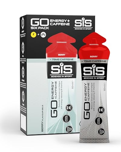 Amazon Science in Sport Go Isotonic Energy Gel with Caffeine, Berry Flavour, 60ml (6 Packs) #ad
