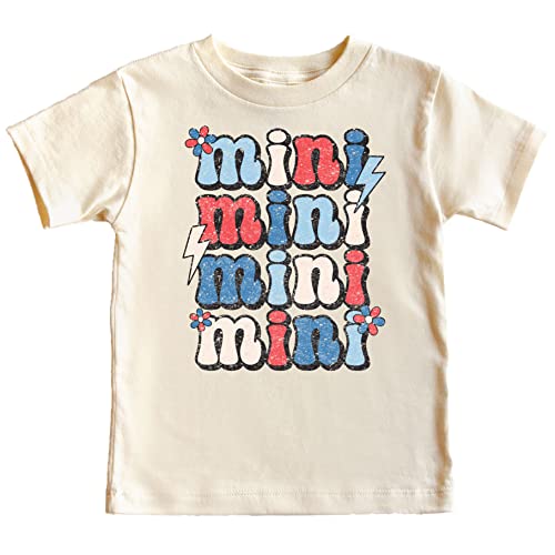 Mommy & Me USA Patriotic Mama Mini 4th of July Shirts for Matching Outfits2