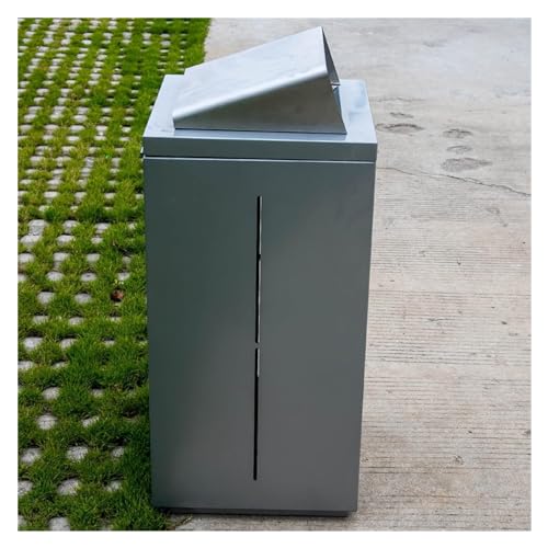Grandes poubelles d'extérieur avec couvercle pour éviter les mauvaises odeurs - 5