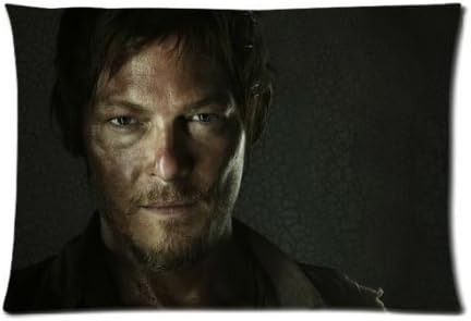 Pandora Star The Walking Dead Daryl Dixon Norman Reedus Custom Zippered Pillow Case Cover 20x30 (one side print)