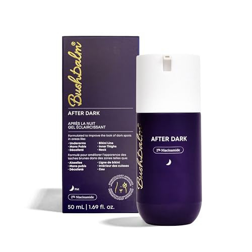 The Best Dark Spot Remover for Bikini Area: A Complete Guide to Even Skin Tone 5 Bushbalm Dark Spot Serum - After Dark Brightening Gel for Underarm, Bikini Line and Intimate Areas - TXA, Niacinamide and Aloe Vera - Fragrance-Free, 50ml Gel