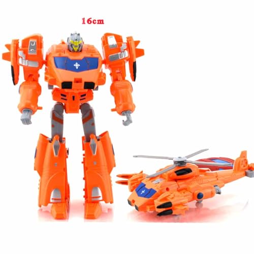 Brinquedo Transformável Helicóptero Apache F-15 Robô de Guerra