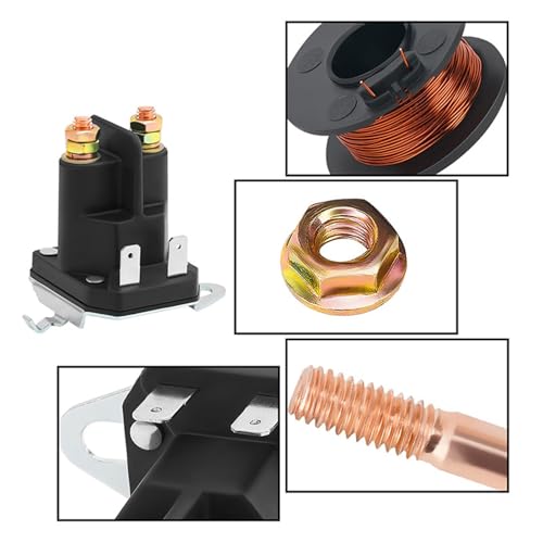 Relé de arranque para AYP 192507 solenoide de encendido para tractor cortacésped 3