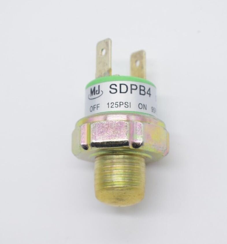95-125PSI SDPB4 Black Air Compressor Pressure Switch Valve for Train Horn