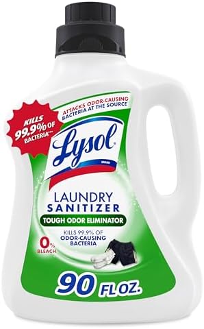 Lysol Tough Odor Eliminator Laundry Sanitizer Addi… Lysol Tough Odor Eliminator Laundry Sanitizer Addi…