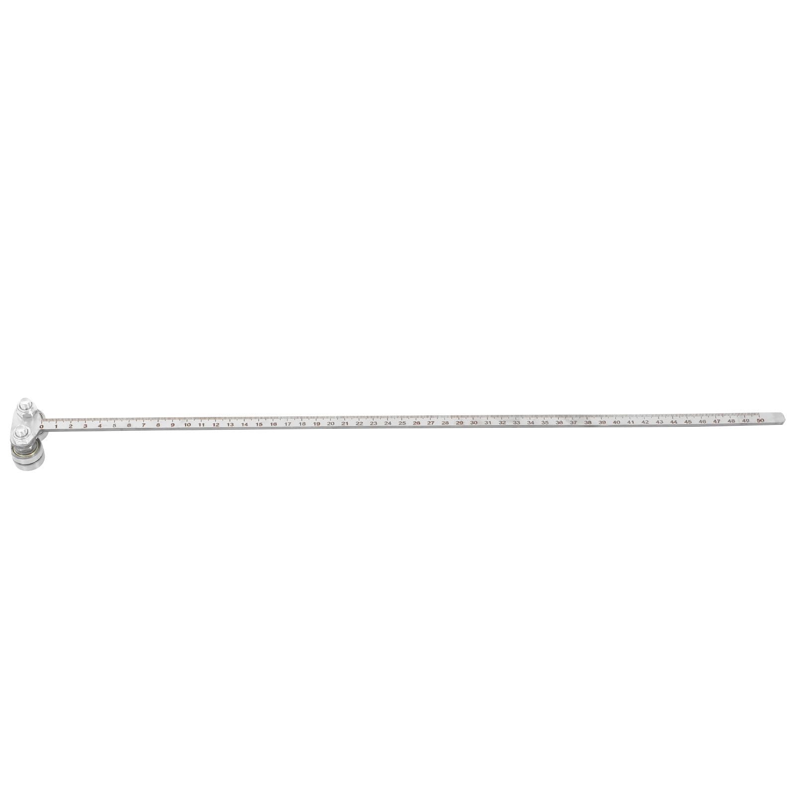 Guide de coupe pour scie circulaire avec règle de mesure intégrée pour des tracés sans erreur