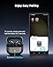 Wireless Charging Case for Samsung Galaxy Buds 3 - Supports Wireless & Wired Charging, Replacement Charger Case with USB-C Cable (Earbuds Not Included)