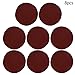 Hegebeck PSA Sanding Discs Self Stick Adhesive Back 12 Inch Aluminum Oxide Sandpaper 600 Grit for Wood Metal Polishing 8 Pcs
