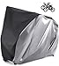 Alfheim Housse de vélo pour 2 vélos - 210D Oxford À Toute épreuve De Plein air - Imperméable Respirant Couvertures de vélo avec 2 Trous de Serrure - Anti-poussière Pluie Neige UV avec Sac de Rangement