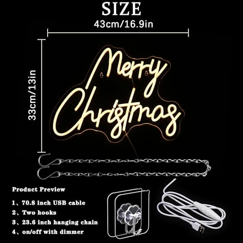 Image of Neon Signs Warm White Neon Light Letter Neon Light for Wall Decor Party Kids Room Wedding Birthday Party Decorations