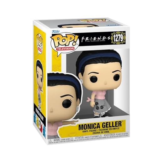 Funko Pop! TV: Friends - Waitress Monica Geller - 1/6 de Probabilidades de Obtener la RARA Variante Chase - Figura de Vinilo Coleccionable - Idea de Regalo- Mercancia Oficial - TV Fans