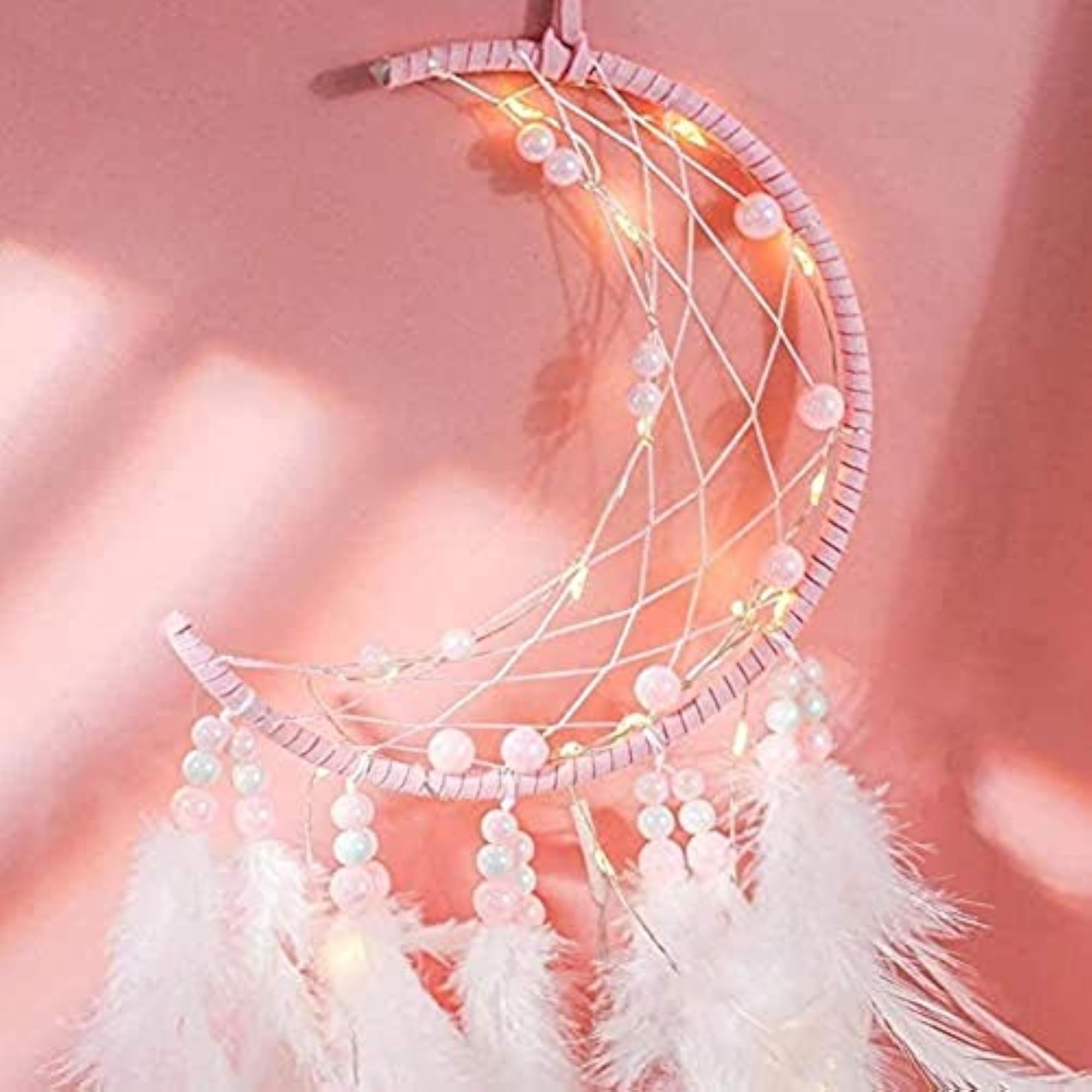 Handmade Dream Catcher Light Wall Decor