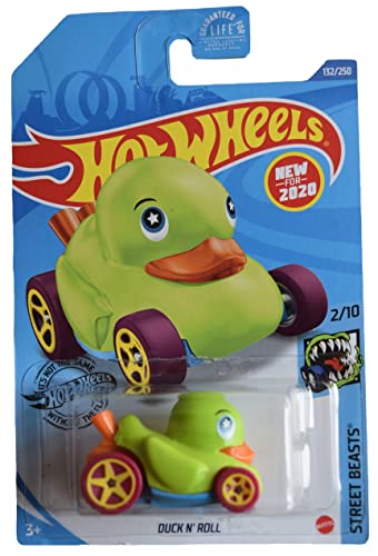 Hot Wheels Duck N' Roll, Verde, 1:64 miniatura 1