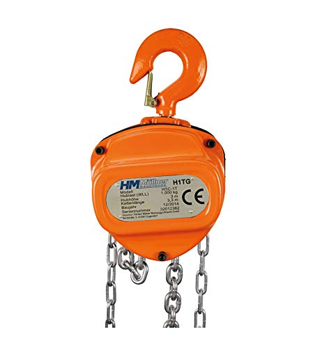 HANDKETTENZUG 1TO, CE, TUEV-GS HUBHOEHE 3.0 M, KETTE