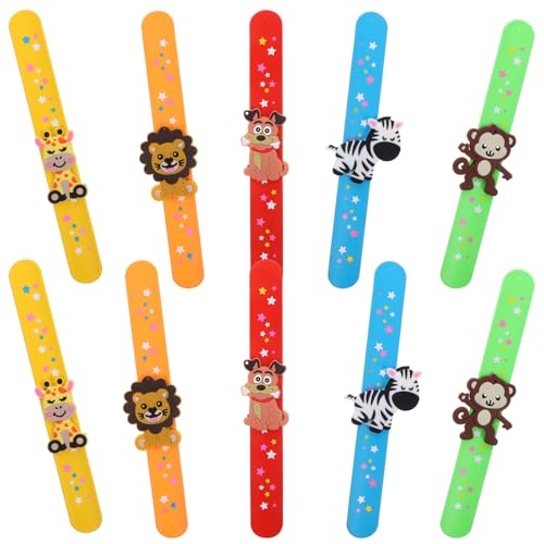 Bracelets à claquer animaux pour animation de goûter anniversaire