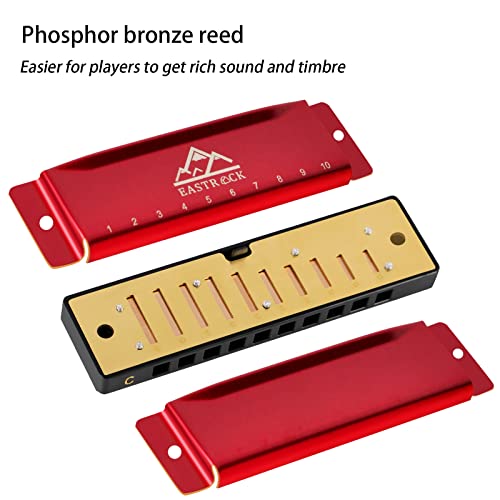Harmonica Rouge - Les Beatles, Paul McCartney, John Lennon, RIngo Starr, George Harrison Harmonica Rouge – Image 3