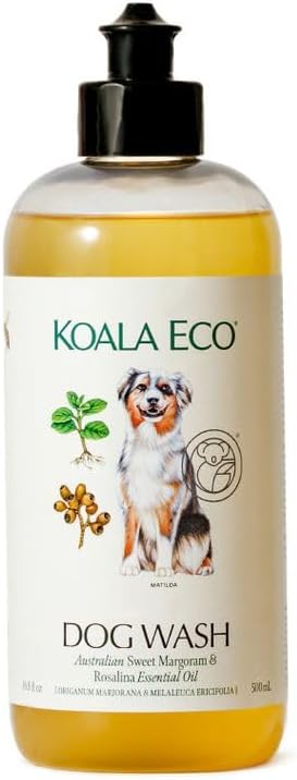 Koala Eco Dog Cleaner & Pet Shampoo, Sweet Marjoram & Rosalina Oil, 16oz