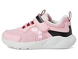 Geox J Sprintye Girl, Zapatillas, para Niñas, Multicolor (Lt Pink Black), 34 EU