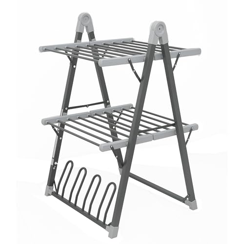 SHARNDY Electric Heated Clothes Drying Rack,Foldable...