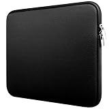 GODGETS Néoprène résistant à l'eau Housse Pochette Sacoche Manche pour 12 Pouces MacBook/ASUS/Dell/Fujitsu/Lenovo/HP/Samsung/Sony/Toshiba Informática,Noir 1