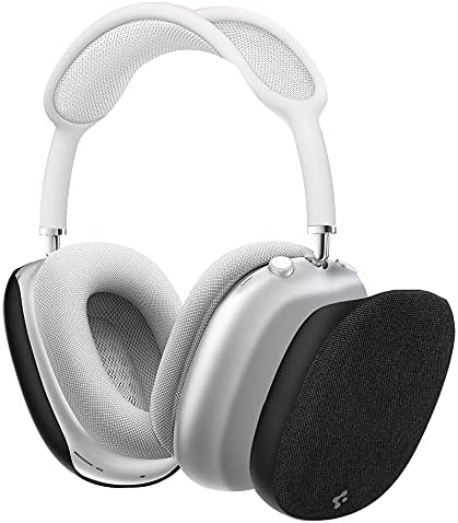 Spigen Airpods Max ケース ファブリック 素材 衝撃 吸収 軽量 キズ防止 耐衝撃 アーバン・フィット ASD02832 (ブラック)