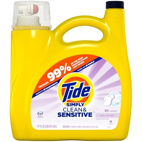 Tide Simply Clean & Sensitive Detergent Cover