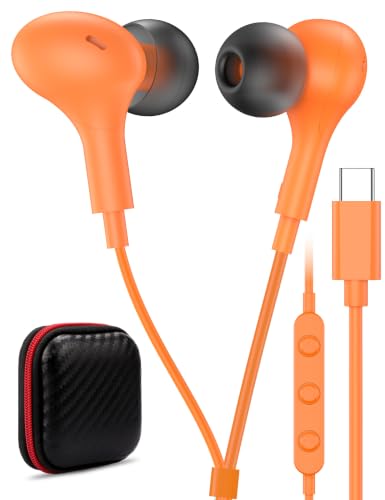 Image of USB C Headphone for Samsung S26 S25 FE S24 A16 A17 Z Wired Earbuds Magnetic